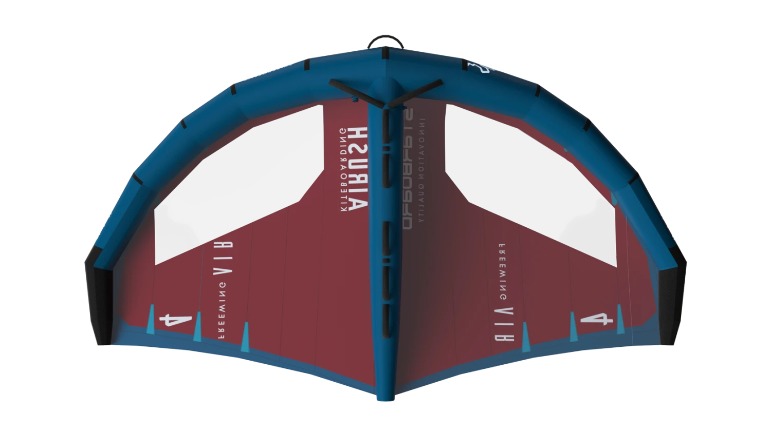 Starboard Foil Wing FreeWing Air V2 Red & Dark Teal 2022 - 6m Red & Dark Teal 7 Starboard Foil Wing FreeWing Air V2 Red & Dark Teal 2022 - 6m Red & Dark Teal – Bild 5