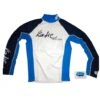 Katie Lycra Rashguard Langarm Männer UV-Resistant - White/blue - S -Surfausrüstungs Geschäft men white blue long