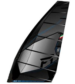 Point-7 F1 FW Upwind Windsurfsegel 2021 - 9 Black -Surfausrüstungs Geschäft renders01 fw01