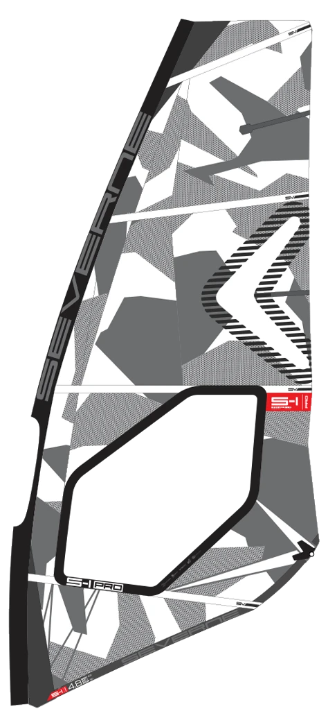 SEVERNE Windsurf Segel S-1 PRO White 2023 - 4.8 White 3 SEVERNE Windsurf Segel S-1 PRO White 2023 - 4.8 White