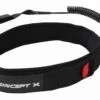 Concept X Wing Foil Coiled Waist Leash 10' - XS-M 110cm Black -Surfausrüstungs Geschäft waist leash.jpg ii