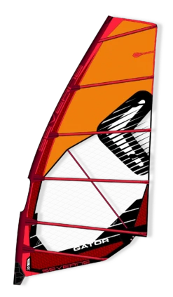 SEVERNE Windsurf Segel GATOR Orange 2024 - 3.7 Orange