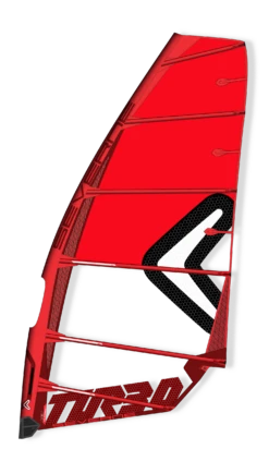 SEVERNE Windsurf Segel TURBO M4 Red 2023 - 6.0 Red